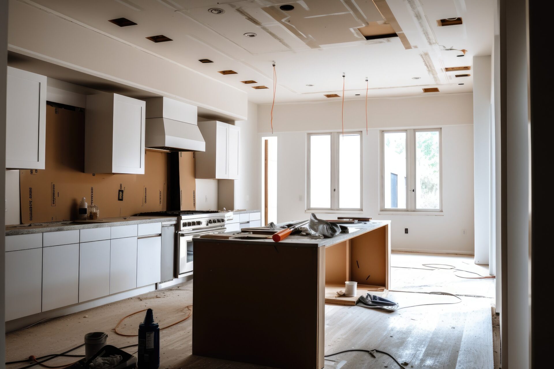 Remodeling of the kitchen